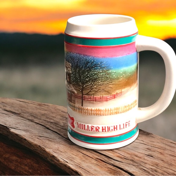 Miller High Life Other - Vintage 1985 Winter Scene from Miller High Life